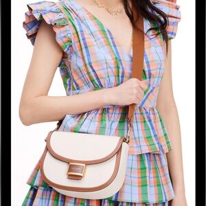 *NEW IN PACKAGING* Kate Spade Katy Colourblock Saddle Bag